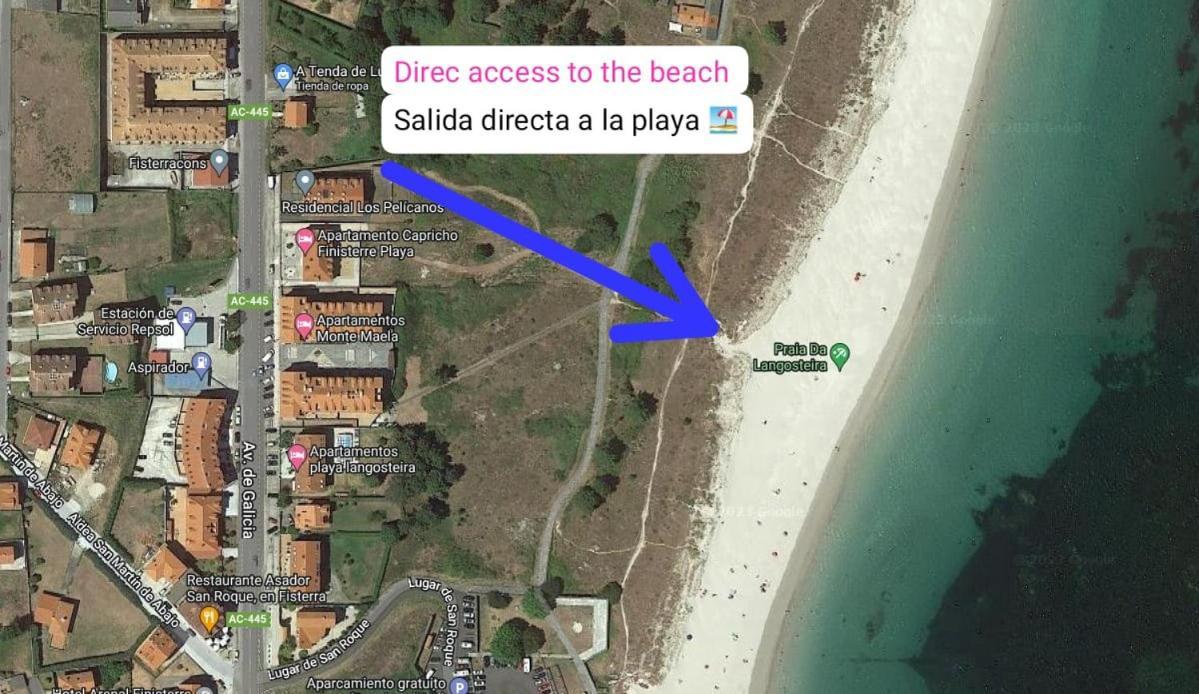 Apartamento Querote Fisterra1 Bagian luar foto